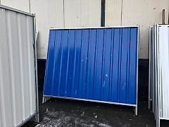 Sichtschutz Mobilzaun 87 m Zaun Barriere Absperrung Event Bauzaun