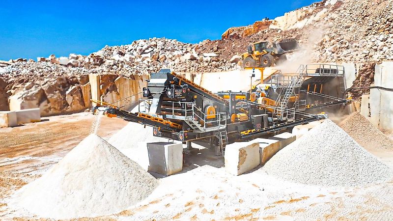 Fabo PRO-150 MOBILE CRUSHER | WOBBLER FEEDER