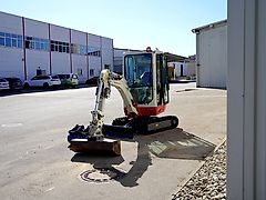 Takeuchi TB216 v4 Miete - inkl. HS01 & Powertilt - Minibagger mieten