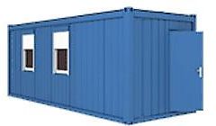 Iovino Bürocontainer 24 Fuß/ 7,4m Wohncontainer Container