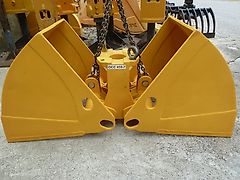 Peiner - Greifer / Greifer-Unterteil KZG 5, SB=600mm - Schnittbreite: 600 mm - Öffnungsweite: 1.600 mm - Bagger: 10t-20t