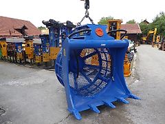 Trevi - Löffel / Sieb-Löffel hydraulisch BVR 15E - Gesamtbreite ca. 1600 mm - Bagger: 21t-33t