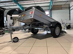 Böckmann Kippbarer Tieflader Anhänger 1350 kg TL-ALK 2513/135