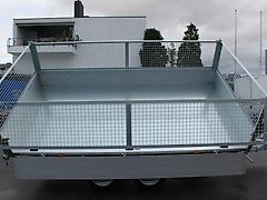 Meyer Dreiseitenkipper 3500kg 3,6m x 1,86m Laubgitter Auffahrsch.