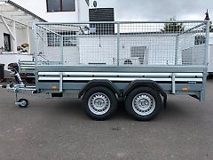Brenderup Tieflader 2500kg Anhänger inkl. Laubgitter Aktion
