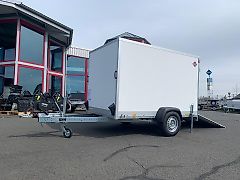 Stema Koffer 1300 kg Rampe, Stützen 255x157x154 cm Lademaß