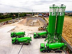 Fabo SKIP SYSTEM CONCRETE BATCHING PLANT | 110m3/h Capacity