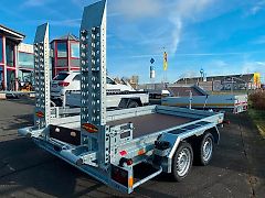 Böckmann Baumaschinenanhänger 2700kg Baggeranhänger 303 x 62x19cm