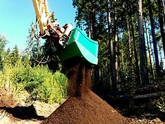 COBRA Siebschaufel mieten S3-90 | Schaufelseparator MIETE