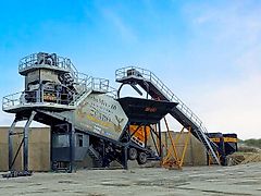 Fabo TURBOMIX-60 MOBILE CONCRETE MIXING PLANT