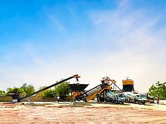 Fabo TURBOMIX-100 MOBILE CONCRETE BATCHING PLANT