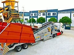 Fabo TURBOMIX-110 Mobile Concrete Batching Plant