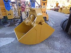 Peiner - Greifer/Greifer-Unterteil HZG520.28 SB=800mm - Schnittbreite: 800 mm - Öffnungsweite: ca. 1.850 mm - Bagger: 18t-30t