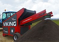 Mobile Flachdecksiebanlage Kompostsiebanlage Mobile Flachdecksiebanlage Kompostsiebanlage
