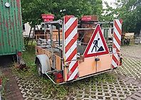 Franz Mersch FM 13 EA Signalwagen Anhänger Franz Mersch FM 13 EA Signalwagen Anhänger
