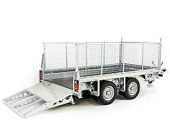 Ifor Williams Baumaschinenanhänger GX105 157x303 2,7t|Auffahrramp
