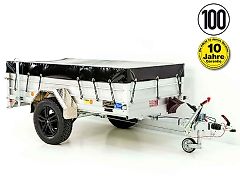 Koch Anhänger "CROSSLINE" 125x250cm 1300kg|Höhe 60cm |Aluboden|Ty