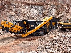 Fabo FTI-130S TRACKED IMPACT CRUSHER WITH POST SCREEN 450-500 TPH